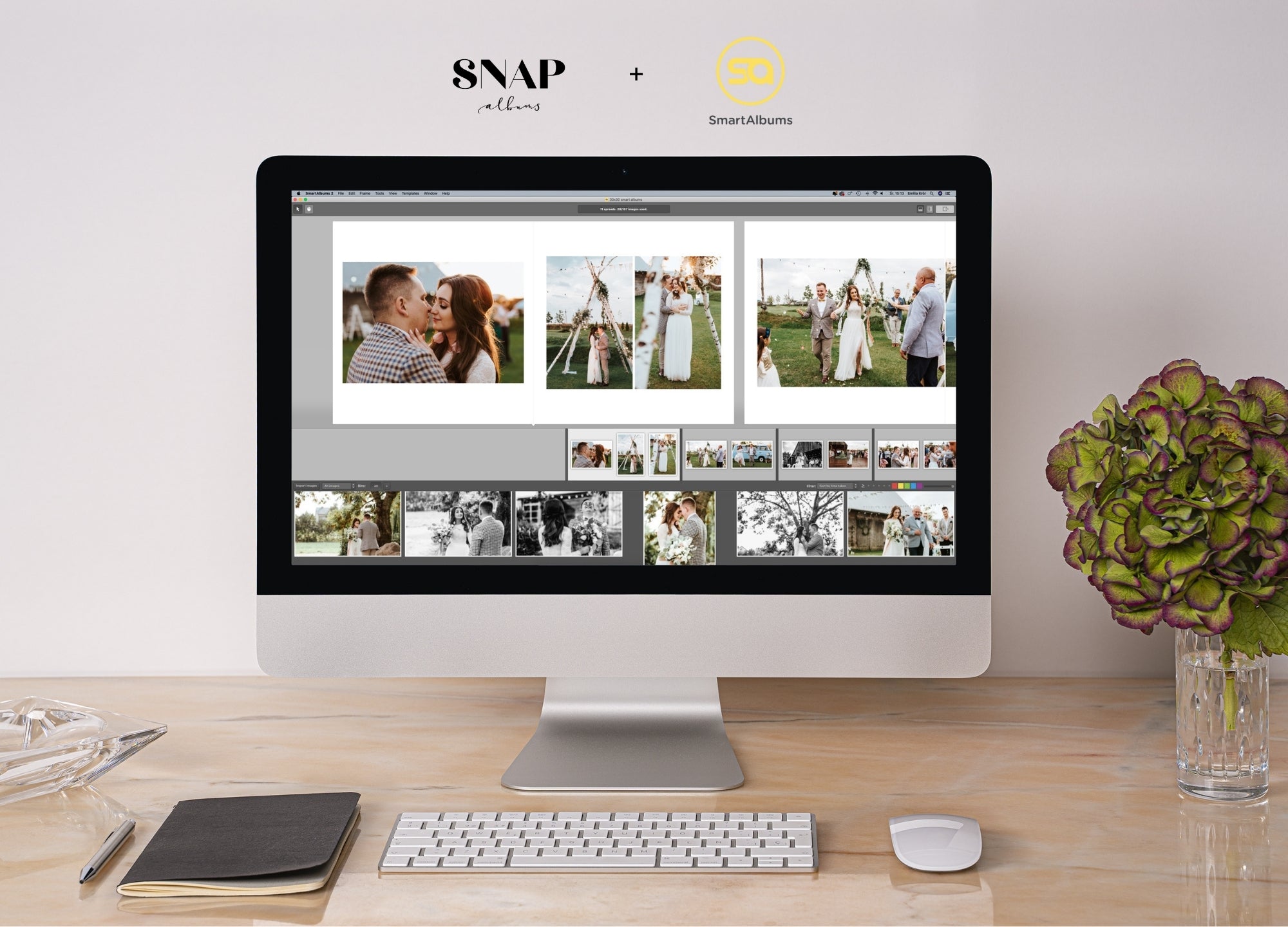SnapAlbums x SmartAlbums